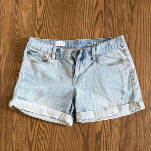 GAP Women's Classic Light Blue Jean Shorts